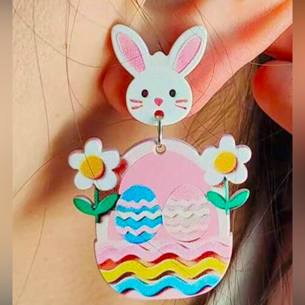 Easter Bunny Earrings